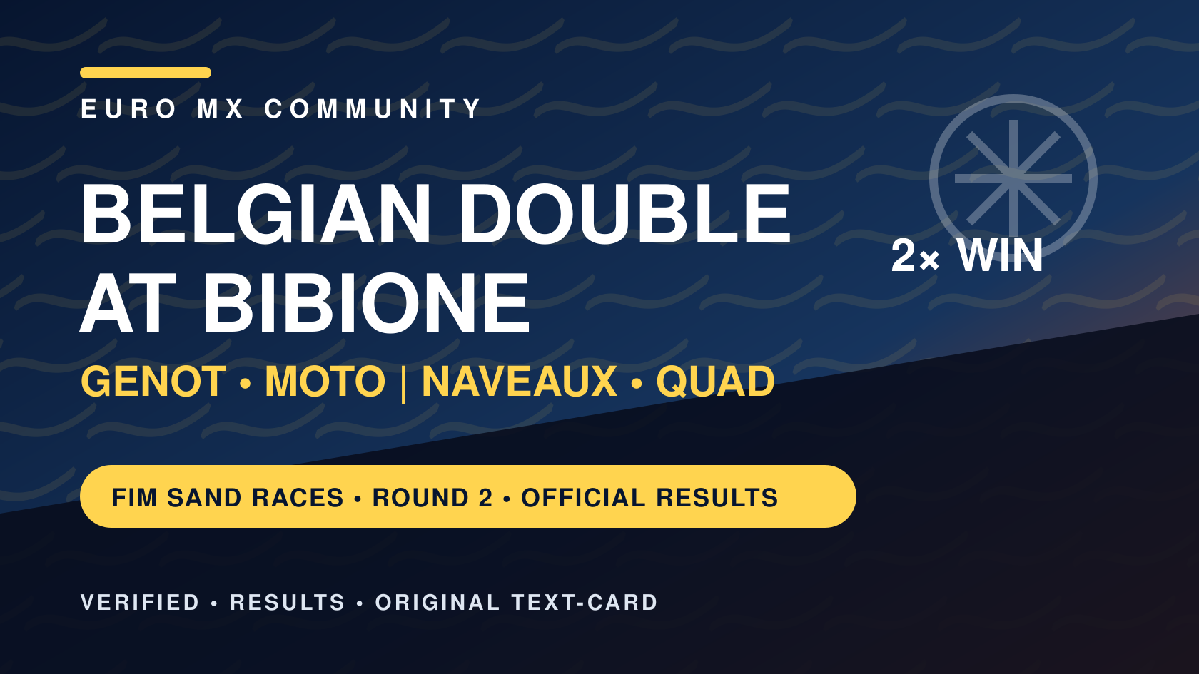 Euro MX Community editorial visual